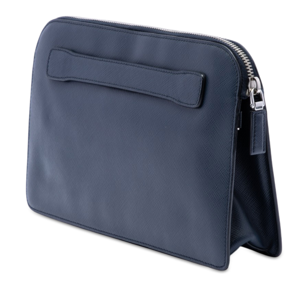 Pre-Loved Prada Saffiano Clutch - Picture 2 of 6
